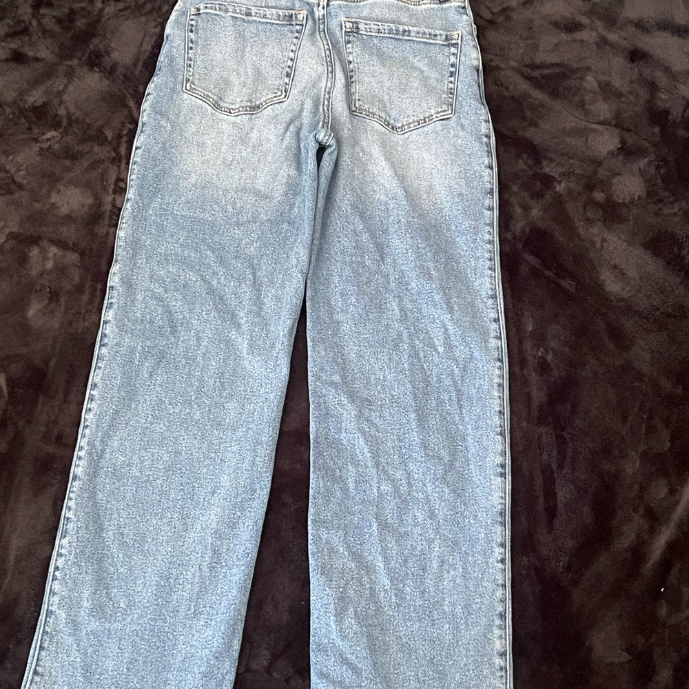 Hollister Light Blue Straight Jeans